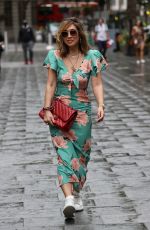 MYLEENE KLASS Arrives at Smooth Radio in London 08/06/2020