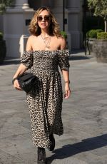 MYLEENE KLASS Arrives at Smooth Radio in London 08/10/2020