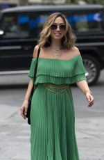 MYLEENE KLASS Arrives at Smooth Radio in London 08/14/2020