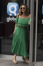 MYLEENE KLASS Arrives at Smooth Radio in London 08/14/2020