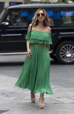 MYLEENE KLASS Arrives at Smooth Radio in London 08/14/2020