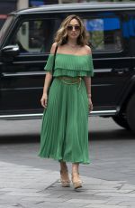 MYLEENE KLASS Arrives at Smooth Radio in London 08/14/2020