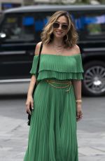 MYLEENE KLASS Arrives at Smooth Radio in London 08/14/2020