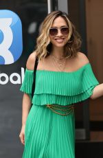 MYLEENE KLASS Arrives at Smooth Radio in London 08/14/2020