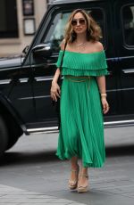 MYLEENE KLASS Arrives at Smooth Radio in London 08/14/2020