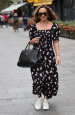 MYLEENE KLASS Arrives at Smooth Radio in London 08/15/2020
