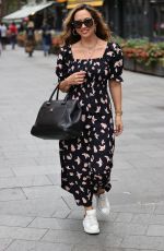 MYLEENE KLASS Arrives at Smooth Radio in London 08/15/2020