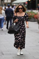 MYLEENE KLASS Arrives at Smooth Radio in London 08/15/2020