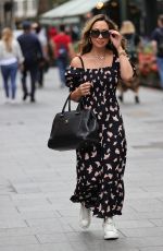 MYLEENE KLASS Arrives at Smooth Radio in London 08/15/2020