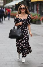 MYLEENE KLASS Arrives at Smooth Radio in London 08/15/2020