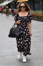 MYLEENE KLASS Arrives at Smooth Radio in London 08/15/2020