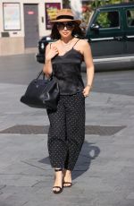 MYLEENE KLASS Arrives at Smooth Radio in London 08/17/2020