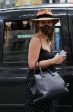 MYLEENE KLASS Arrives at Smooth Radio in London 08/17/2020