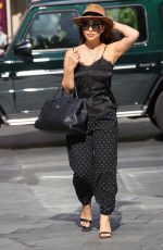 MYLEENE KLASS Arrives at Smooth Radio in London 08/17/2020