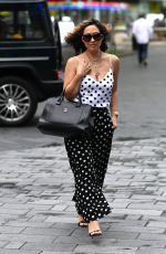 MYLEENE KLASS Arrives at Smooth Radio in London 08/20/2020