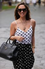 MYLEENE KLASS Arrives at Smooth Radio in London 08/20/2020