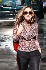 MYLEENE KLASS Arrives at Smooth Radio in London 08/24/2020
