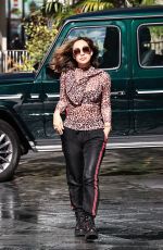 MYLEENE KLASS Arrives at Smooth Radio in London 08/24/2020