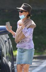 NAOMI WATTS Out Tith Her Dog in The Hamptons 08/06/2020