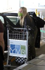 NATALIE ALYN LIND Arrives at Airport in Vancouver 08/02/2020