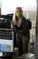 NATALIE ALYN LIND Arrives at Airport in Vancouver 08/02/2020