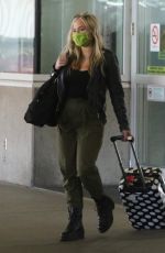 NATALIE ALYN LIND Arrives at Airport in Vancouver 08/02/2020