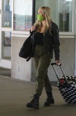 NATALIE ALYN LIND Arrives at Airport in Vancouver 08/02/2020