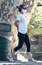 NATALIE PORTMAN Out Hiking at Griffith Park in Los Feliz 08/12/2020