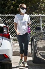 NATALIE PORTMAN Out Hiking at Griffith Park in Los Feliz 08/12/2020