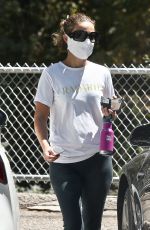 NATALIE PORTMAN Out Hiking at Griffith Park in Los Feliz 08/12/2020