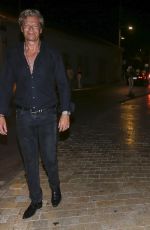 NATASHA POLY Night Out in Saint Tropez 08/04/2020