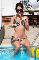 NICOLE BASS in Bikini on the Set of TOWIE in Essex 08/10/2020