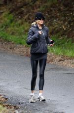 NICOLE KIDMAN Out Jogging in Byron Bay 08/15/2020