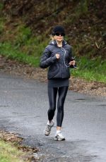 NICOLE KIDMAN Out Jogging in Byron Bay 08/15/2020