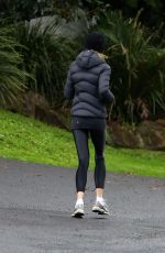 NICOLE KIDMAN Out Jogging in Byron Bay 08/15/2020