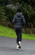 NICOLE KIDMAN Out Jogging in Byron Bay 08/15/2020