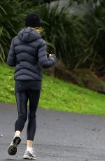 NICOLE KIDMAN Out Jogging in Byron Bay 08/15/2020