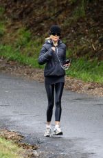 NICOLE KIDMAN Out Jogging in Byron Bay 08/15/2020