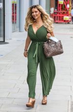 NICOLE MCLEAN Leaves Jeremy Vine on 5 Show in London 08/14/2020