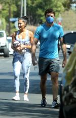 NICOLE SCHERZINGER Heading to a Private Gym in Los Angeles 08/26/2020