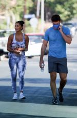 NICOLE SCHERZINGER Heading to a Private Gym in Los Angeles 08/26/2020