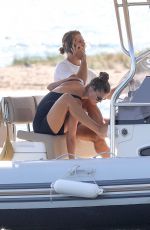 NINA AGDAL at a Motor Boat in ThH hamptons 08/10/2020