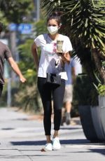 NINA DOBREV at Erewhon Market in Los Angeles 08/11/2020