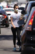 NINA DOBREV at Erewhon Market in Los Angeles 08/11/2020