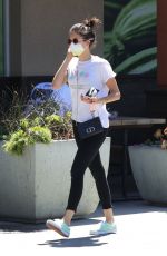 NINA DOBREV at Erewhon Market in Los Angeles 08/11/2020