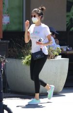 NINA DOBREV at Erewhon Market in Los Angeles 08/11/2020