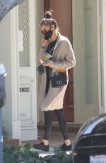 NINA DOBREV Out at Melrose Place in West Hollywood 08/06/2020