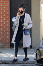 NINA DOBREV Out at Melrose Place in West Hollywood 08/06/2020