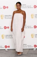 NINA TOUSSAINT-WHITE at Virgin Media British Academy Television Awards 2020 in London 07/31/2020