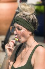 OLIVIA ATTWOOD in Swimsuit on the Set of TOWIE in Essex 08/10/2020 | picture pub